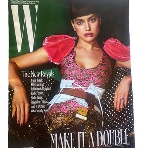 W magazine october 2016 MAKE IT A DOUBLE irina shayk kanye west the new royals